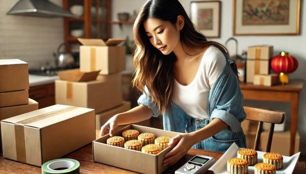 月餅快遞到馬來西亞